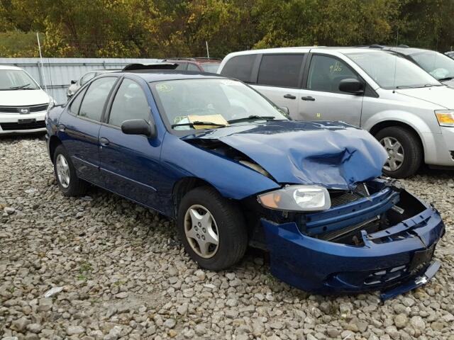 1G1JC52F247373458 - 2004 CHEVROLET CAVALIER BLUE photo 1