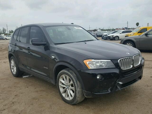 5UXWX9C52D0A27029 - 2013 BMW X3 XDRIVE2 BLACK photo 1