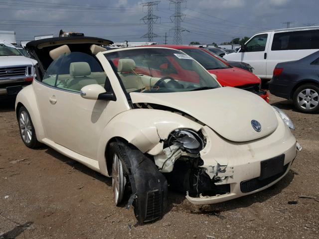 3VWRG31Y18M400986 - 2008 VOLKSWAGEN NEW BEETLE 奶油色 照片 1