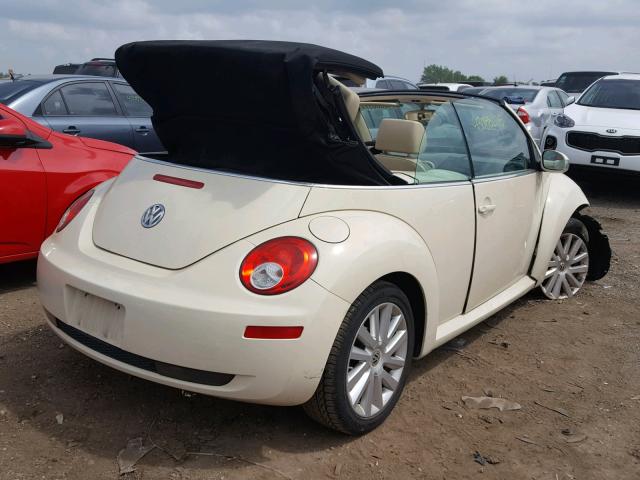 3VWRG31Y18M400986 - 2008 VOLKSWAGEN NEW BEETLE 奶油色 照片 4