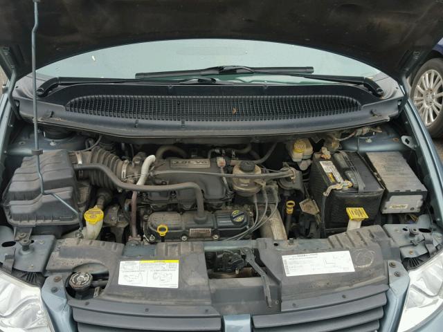 2D4GP44L36R733313 - 2006 DODGE GRAND CARA GREEN photo 7