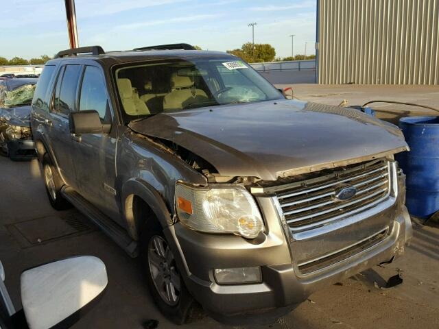 1FMEU63EX8UA11334 - 2008 FORD EXPLORER X GRAY photo 1