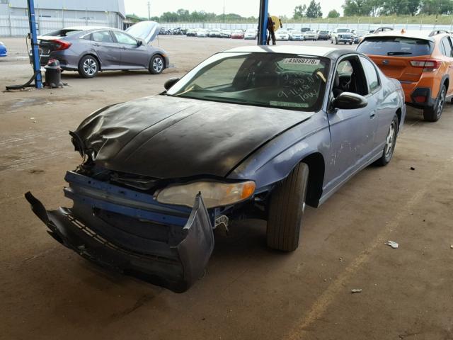 2G1WW12E159284574 - 2005 CHEVROLET MONTE CARL ლურჯი ფოტო 2