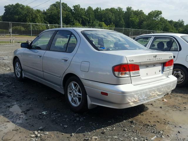 JNKCP11A52T512696 - 2002 INFINITI G20 SILVER photo 3