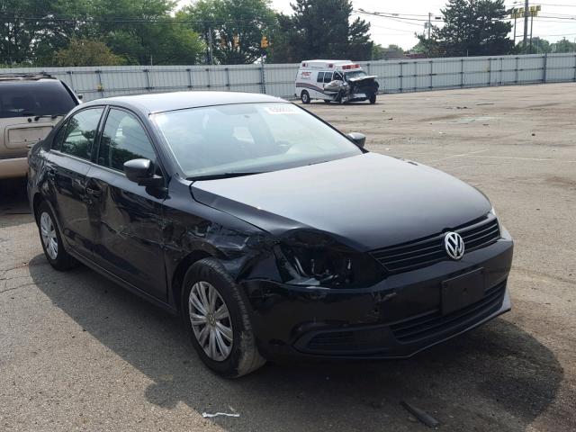 3VW2K7AJ4DM228179 - 2013 VOLKSWAGEN JETTA BASE Սև լուսանկար 1