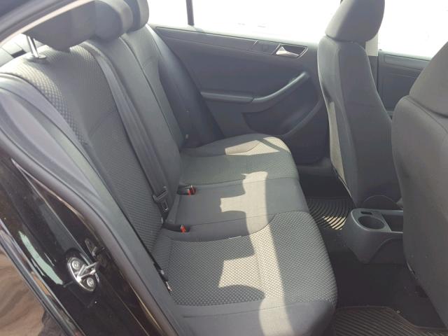 3VW2K7AJ4DM228179 - 2013 VOLKSWAGEN JETTA BASE Սև լուսանկար 6