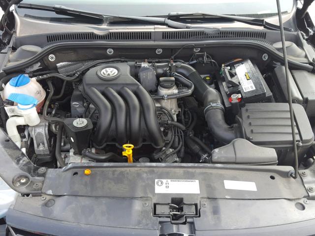 3VW2K7AJ4DM228179 - 2013 VOLKSWAGEN JETTA BASE Սև լուսանկար 7