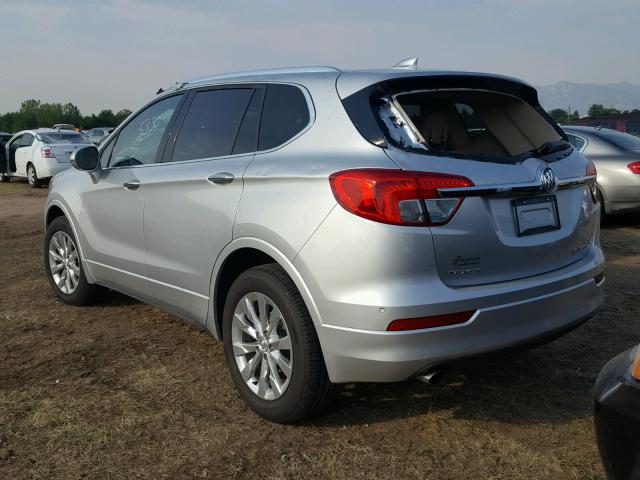 LRBFXDSA4HD123466 - 2017 BUICK ENVISION E SILVER photo 3