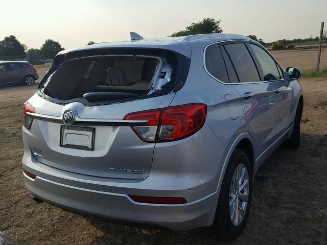 LRBFXDSA4HD123466 - 2017 BUICK ENVISION E SILVER photo 4