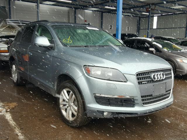 WA1AY74L08D004039 - 2008 AUDI Q7 GREEN photo 1