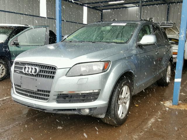 WA1AY74L08D004039 - 2008 AUDI Q7 GREEN photo 2