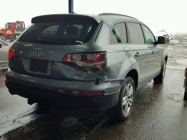 WA1AY74L08D004039 - 2008 AUDI Q7 GREEN photo 4