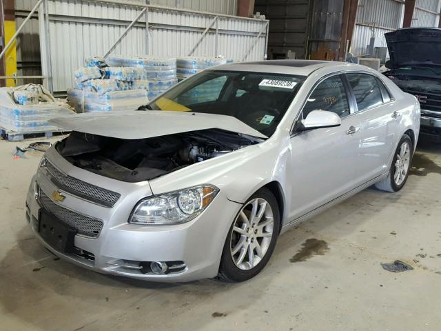 1G1ZE5EU9CF374876 - 2012 CHEVROLET MALIBU LTZ 银色 照片 2