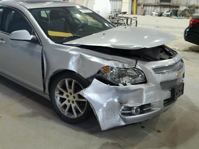 1G1ZE5EU9CF374876 - 2012 CHEVROLET MALIBU LTZ 银色 照片 9
