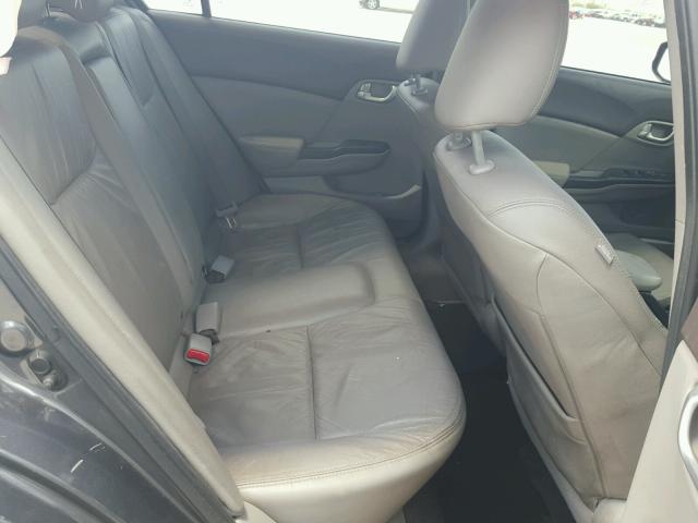 2HGFB2F96CH540346 - 2012 HONDA CIVIC EXL 灰色 照片 6