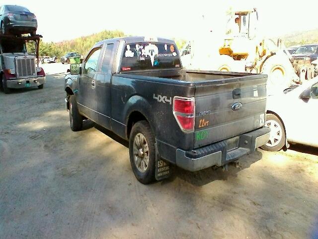 1FTFX1EV4AFB30698 - 2010 FORD F150 SUPER GRAY photo 3