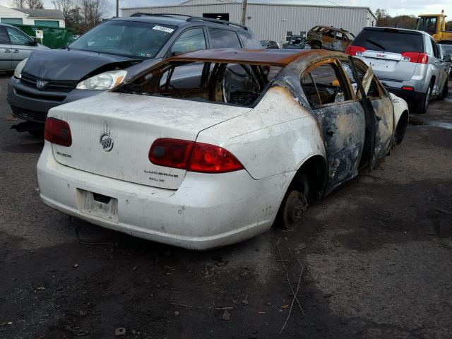 1G4HD57298U116261 - 2008 BUICK LUCERNE CX WHITE photo 4