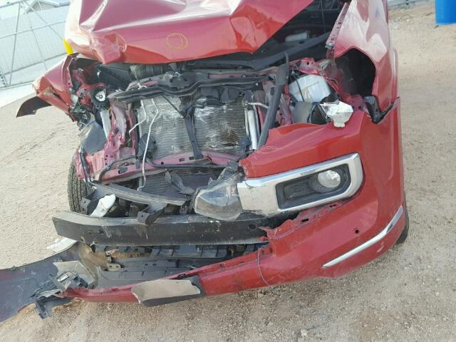 JTEBU5JRXG5355872 - 2016 TOYOTA 4RUNNER SR RED photo 9