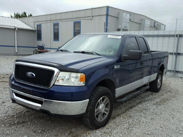 1FTPX14V37KC87080 - 2007 FORD F150 BLUE photo 2