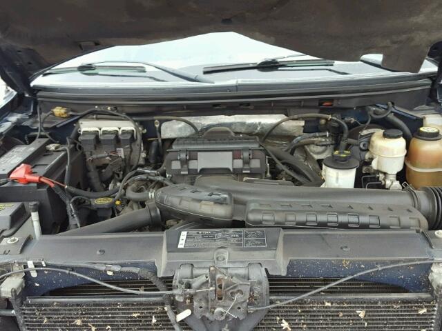 1FTPX14V37KC87080 - 2007 FORD F150 BLUE photo 7