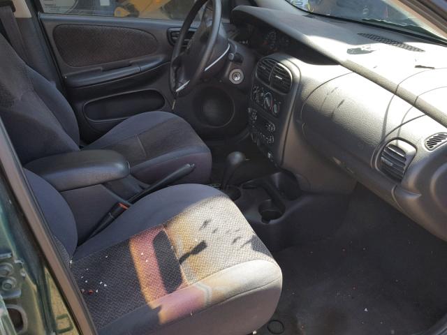 1P3ES46C7YD557744 - 2000 PLYMOUTH NEON BASE 绿色 照片 5