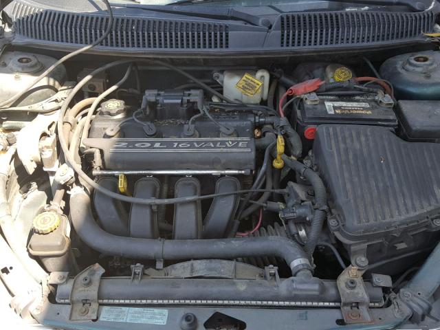 1P3ES46C7YD557744 - 2000 PLYMOUTH NEON BASE 绿色 照片 7