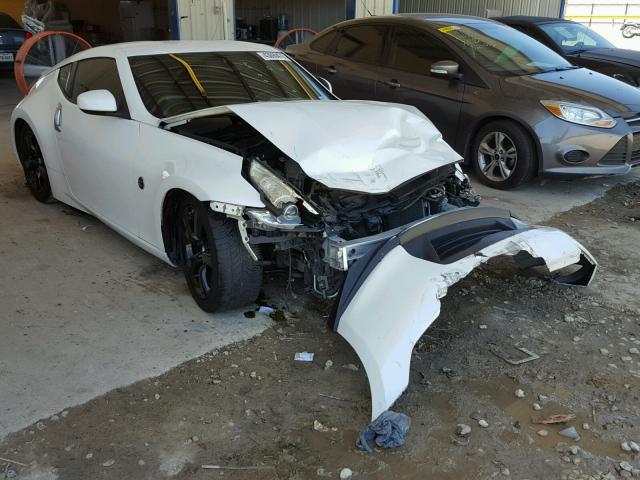 JN1AZ4EHXAM505542 - 2010 NISSAN 370Z WHITE photo 1