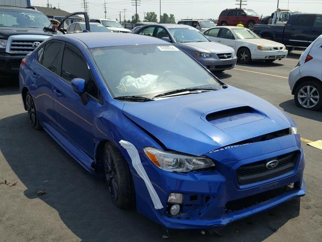 JF1VA1B6XG9826151 - 2016 SUBARU WRX BLUE photo 1