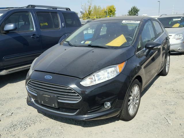 3FADP4CJ2EM153529 - 2014 FORD FIESTA BLACK photo 2