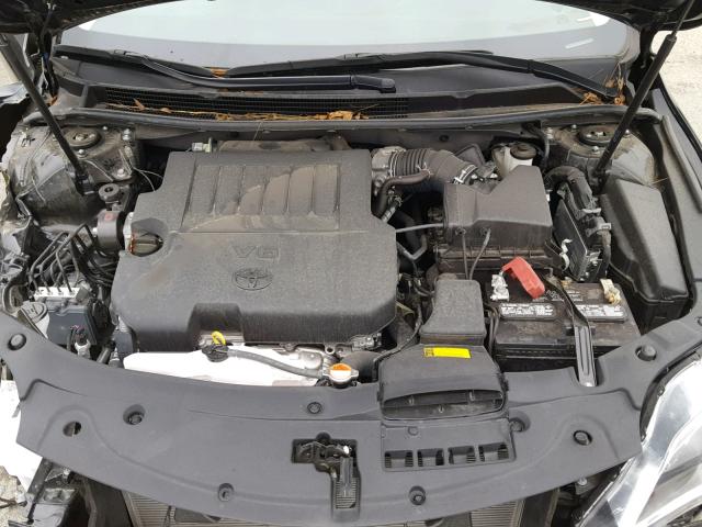 4T1BK1EB1FU184493 - 2015 TOYOTA AVALON XLE BLACK photo 7