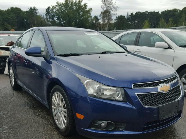 1G1PK5SC5C7189813 - 2012 CHEVROLET CRUZE BLUE photo 1