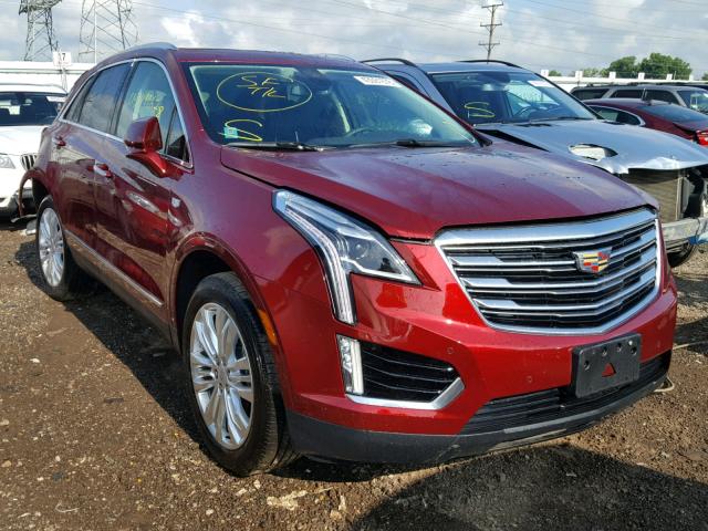 1GYKNERS8JZ108434 - 2018 CADILLAC XT5 PREMIU BURGUNDY photo 1