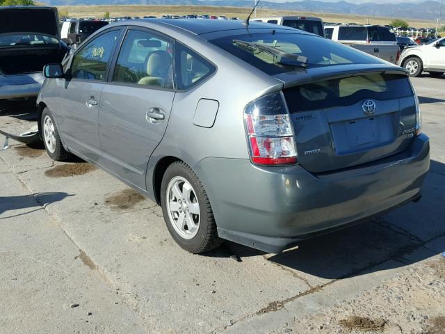 JTDKB20U050120311 - 2005 TOYOTA PRIUS GRAY photo 3