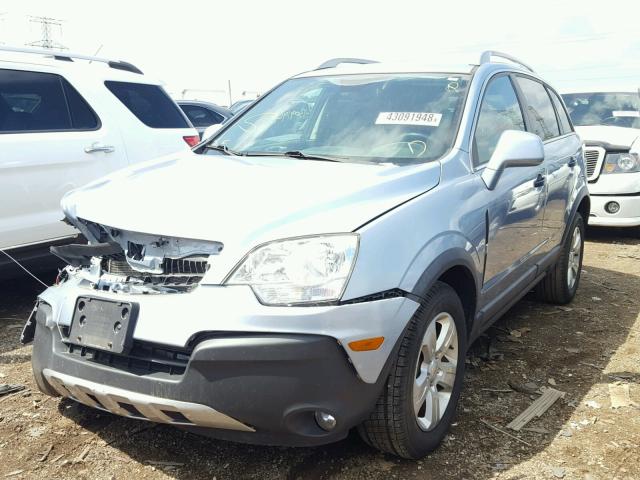 3GNAL2EK9DS638500 - 2013 CHEVROLET CAPTIVA LS BLUE photo 2