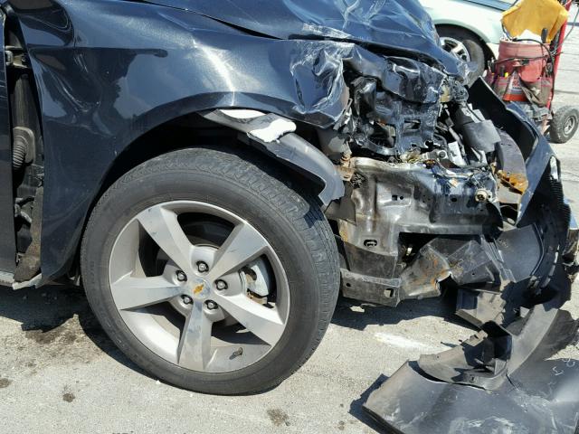 1G1ZC5E1XBF108860 - 2011 CHEVROLET MALIBU 1LT 灰色 照片 9