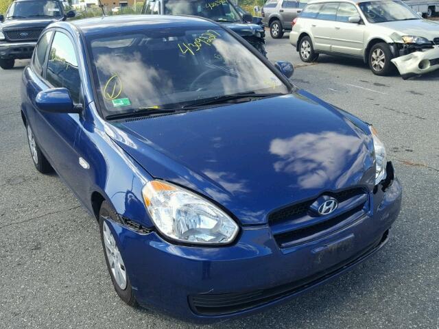 KMHCM3AC6BU207821 - 2011 HYUNDAI ACCENT BLUE photo 1