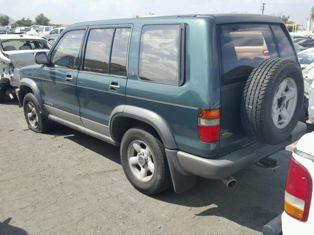 JACDJ58V7V7904839 - 1997 ISUZU TROOPER GREEN photo 3