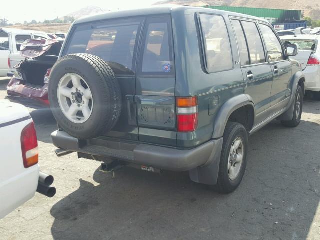 JACDJ58V7V7904839 - 1997 ISUZU TROOPER GREEN photo 4