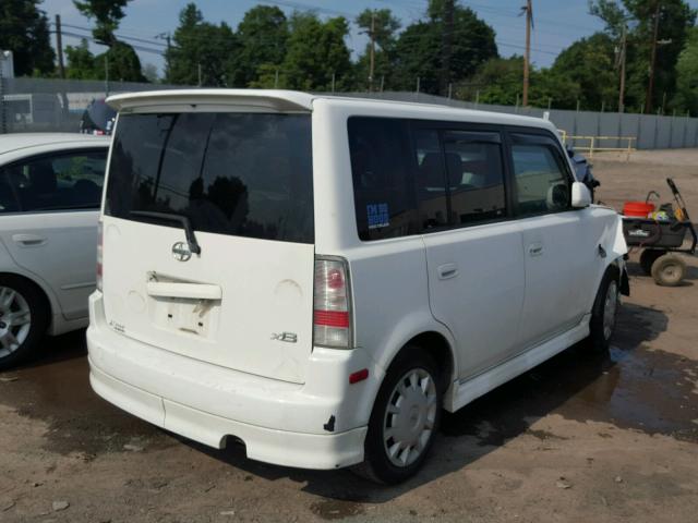 JTLKT324964040164 - 2006 TOYOTA SCION XB Weiß Foto 4