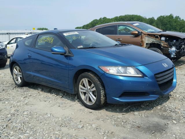 JHMZF1D44CS001412 - 2012 HONDA CR-Z BLUE photo 1