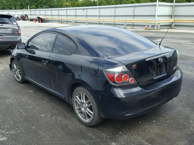 JTKDE167X80250895 - 2008 TOYOTA SCION TC 黑色 照片 3