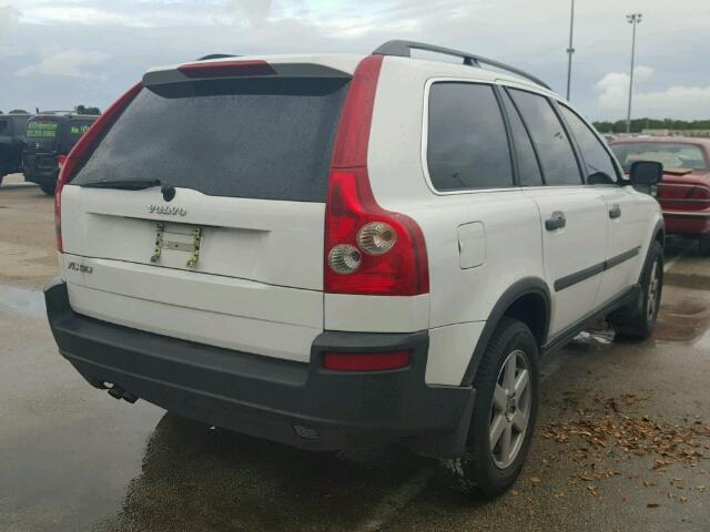 YV4CY592561283230 - 2006 VOLVO XC90 WHITE photo 4