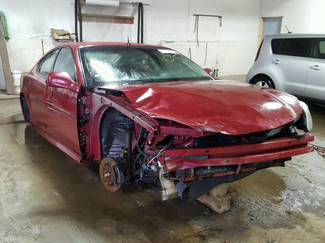 2G2WP522651187911 - 2005 PONTIAC GRAND PRIX BURGUNDY photo 1