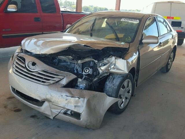 4T1BK46K68U071268 - 2008 TOYOTA CAMRY LE GOLD photo 2