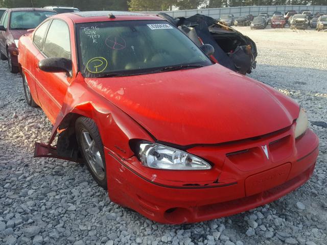 1G2NW12E33C297596 - 2003 PONTIAC GRAND AM G RED photo 1