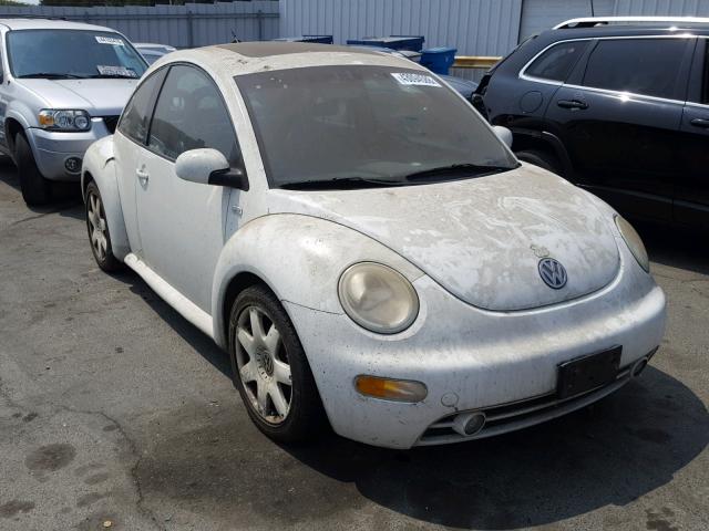3VWDD21C82M414327 - 2002 VOLKSWAGEN NEW BEETLE 白色 照片 1