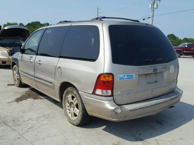 2FMZA52403BA33273 - 2003 FORD WINDSTAR S BEIGE photo 3