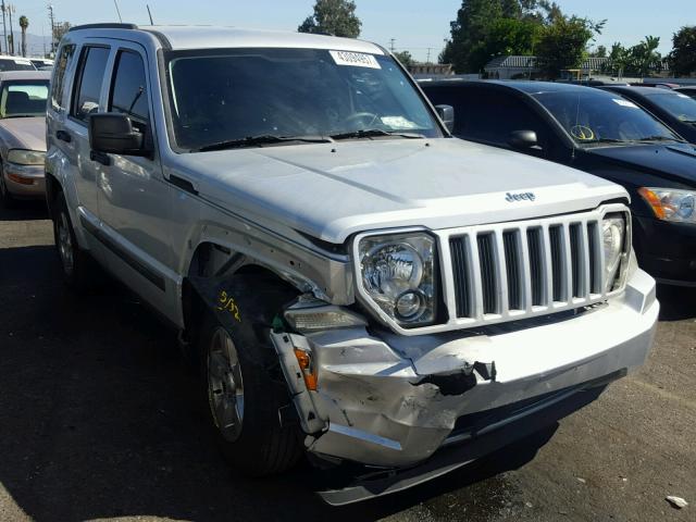 1C4PJLAK4CW201642 - 2012 JEEP LIBERTY SP SILVER photo 1