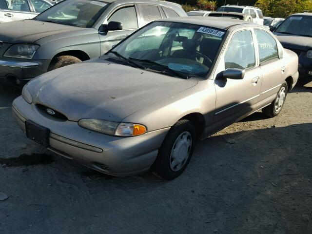 3FALP6538SM143959 - 1995 FORD CONTOUR GL GRAY photo 2