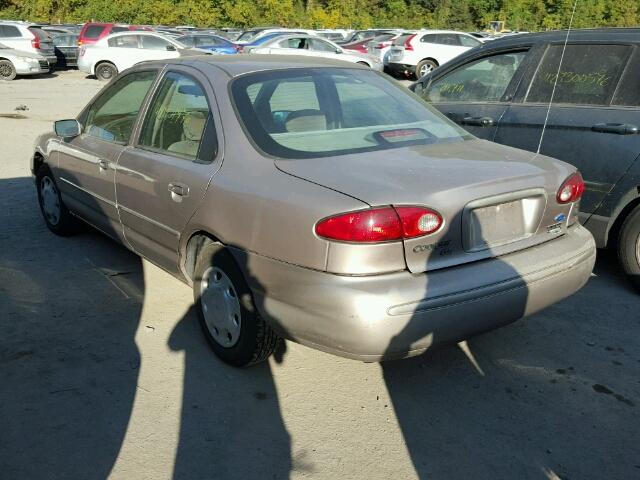 3FALP6538SM143959 - 1995 FORD CONTOUR GL GRAY photo 3